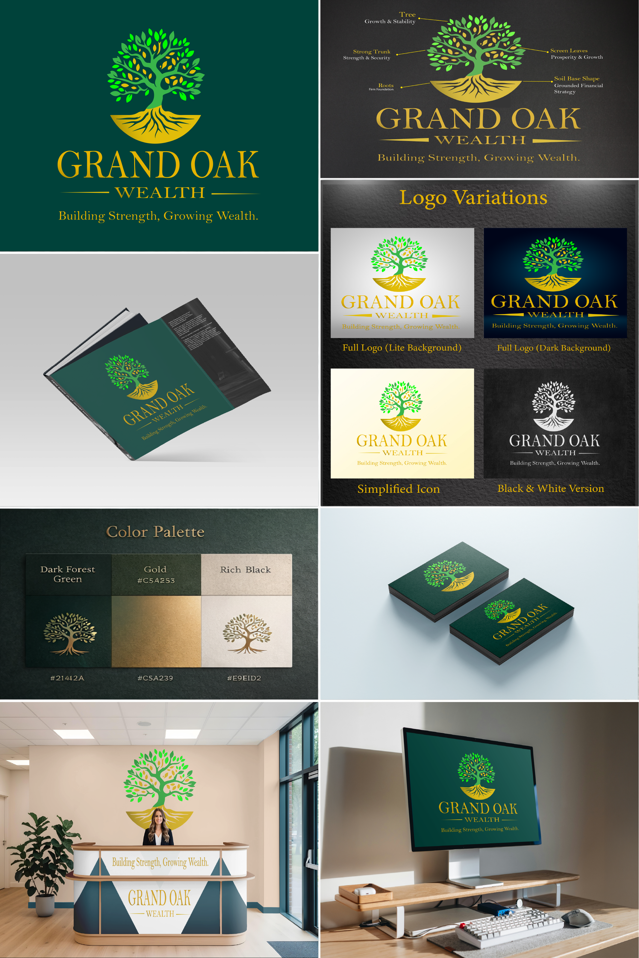 Luxury Wealth Management Logo Design | Premium Branding Identity adobe illustrator brand identity branding branding design business logo corporate branding financial logo graphic design logo logo design logo presentation luxury logo minimal logo modern logo motion graphics presentation design ui
