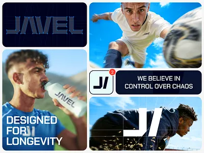 JAVEL — Sportswear Logo & Visual Identity Design apparel branding athletic brand brand brand identity brand system branding design graphic design logo logo branding logo design logotype sports apparel branding sports branding sportswear sportswear logo typography visual design visual identity