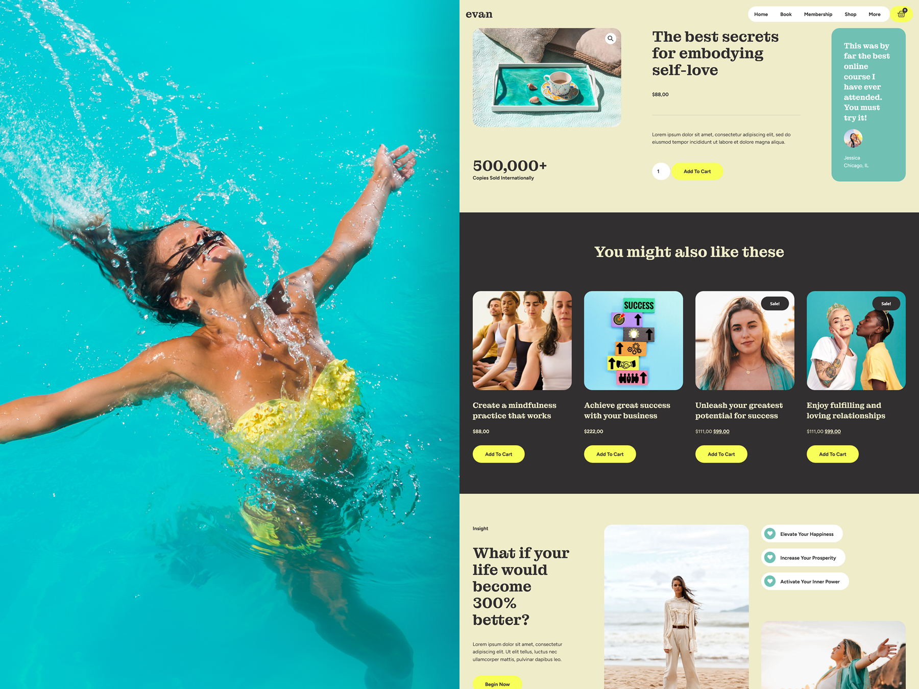 Life & Business Coach Elementor Elementor Website Template