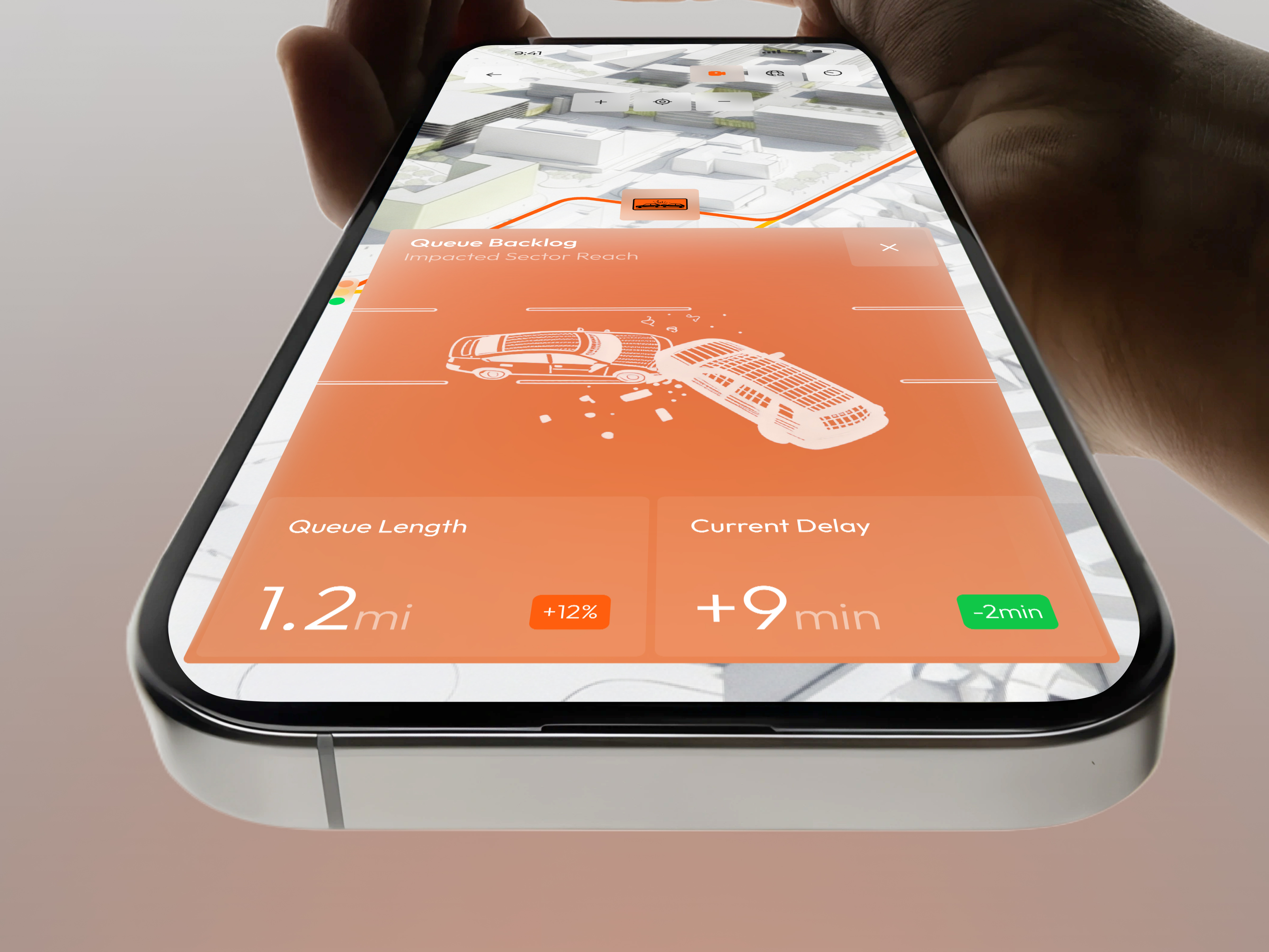 Iter Mobile App – Traffic Management Platform admin ai analytics app app design automation b2b business crm dashboard design interface mobile mobile app monitoring saas software traffic management ui ux