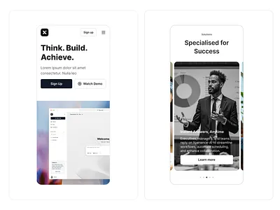 Responsive components - Xperience ui design product ui ux web