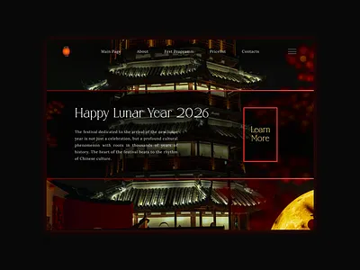 Lunar Year 2026 Design 🏮 aesthetic branding design digitaldesign dribbble graphic design recommendations recommended typography ui uidesign ux uxdesign webdesign websitedesign