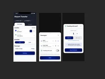 Mobility service ui