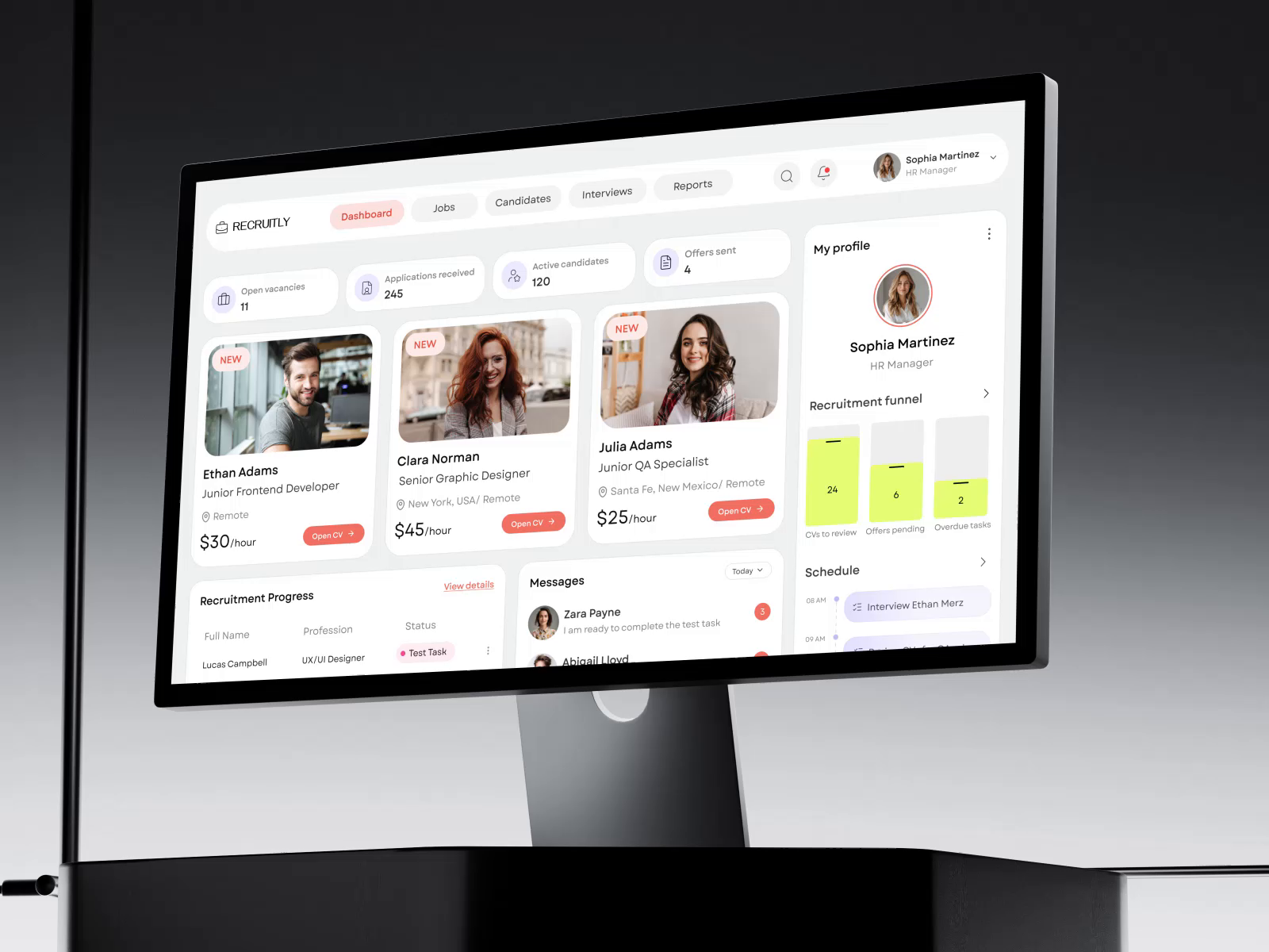 Web Application for HR