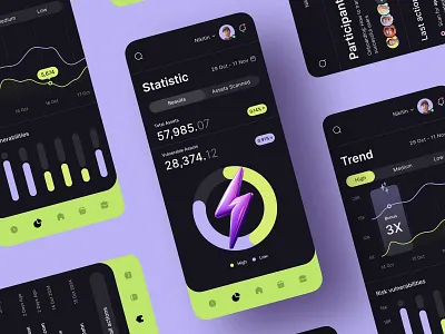 Fintech mobile app design design figma mobile app mockup ui ui ux uiux