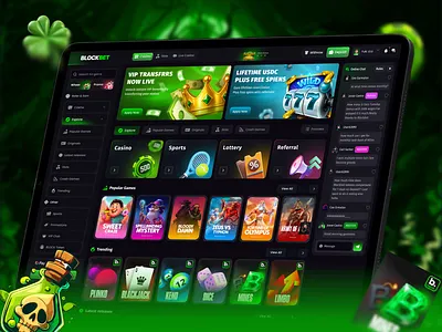 Casino Dashboard UI/UX Design bet casino casino app casino banner casino design casino interface casino online casino platform casino ui crash design gambling platform game graphic gaming