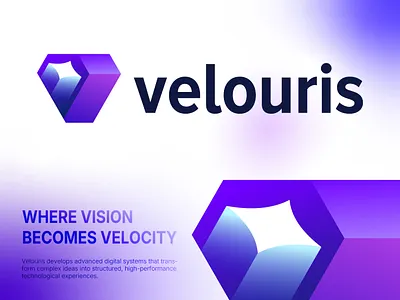 Modern Abstract Curative gemstone diamond V letter logo branding abstract logo app icon design brand identity branding creative logo diamond logo futuristic logo gemstone logo geometric logo gradient logo letter logo letter v logo logo logo designer modern logo print saas branding startup branding symbol mark tech logo