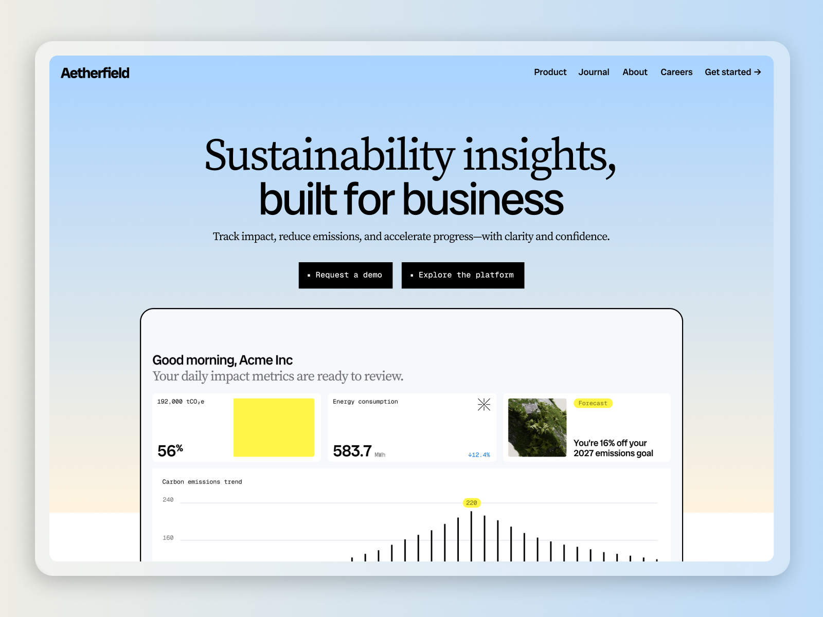 AI-Driven Climate & ESG Intelligence Dashboard Experience climate change csr dashboard dashboard design data visualization energy dashboard environmental sustainability esg esg dashboard esg platform green tech low carbon ui product design renewable energy saas product sustainability sustainability analytics sustainability dashboard ui ux web design