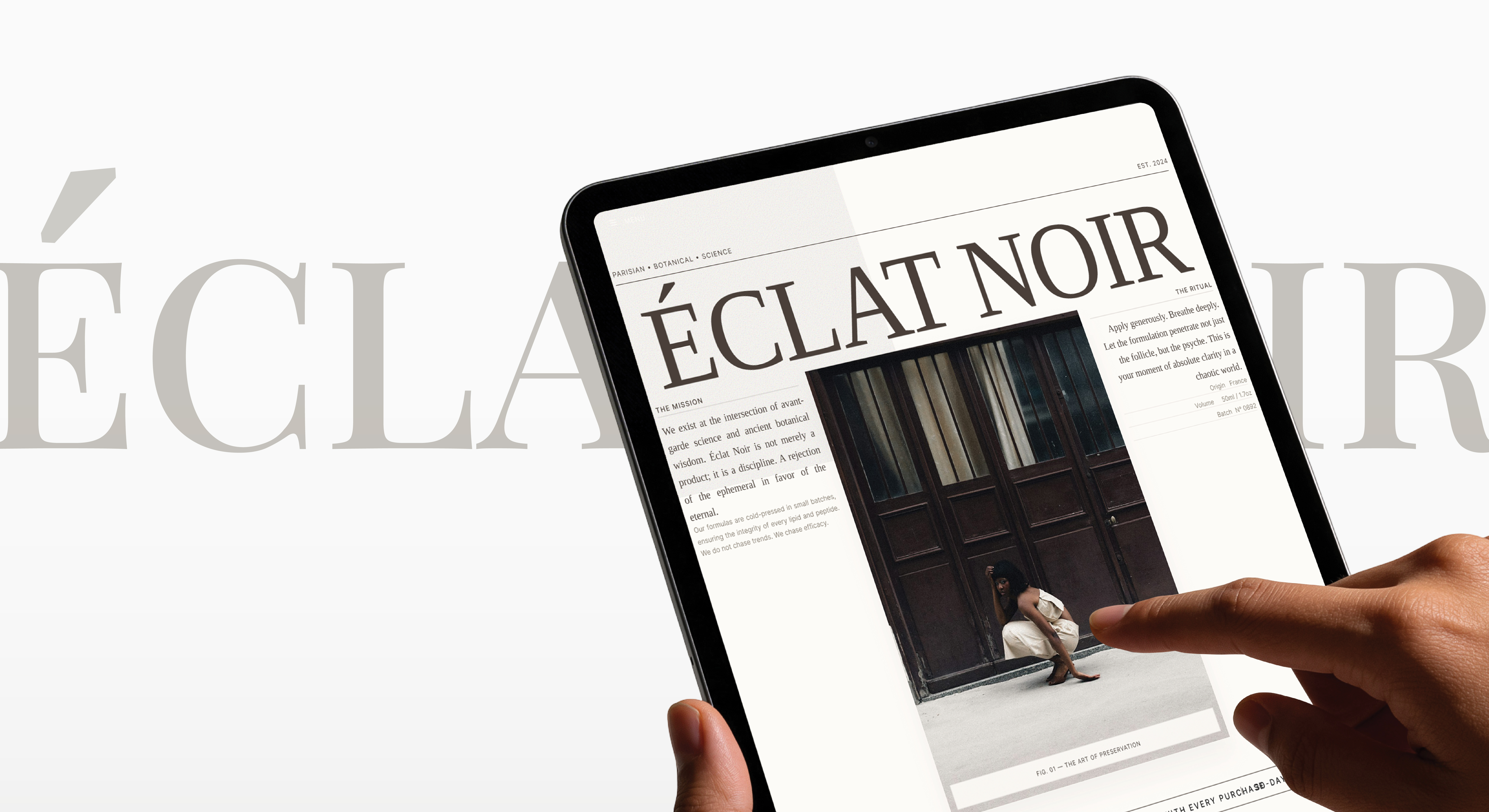 Luxury E-Commerce Web Design | UI/UX, Responsive | Landing Page beautywebsite branding brandingdesign e commerce web design interactive design landing page logo mobile responsive mobile ui responsive design skincare brand skincare website typography uidesign user experience user interface ux design uxui design web design website design