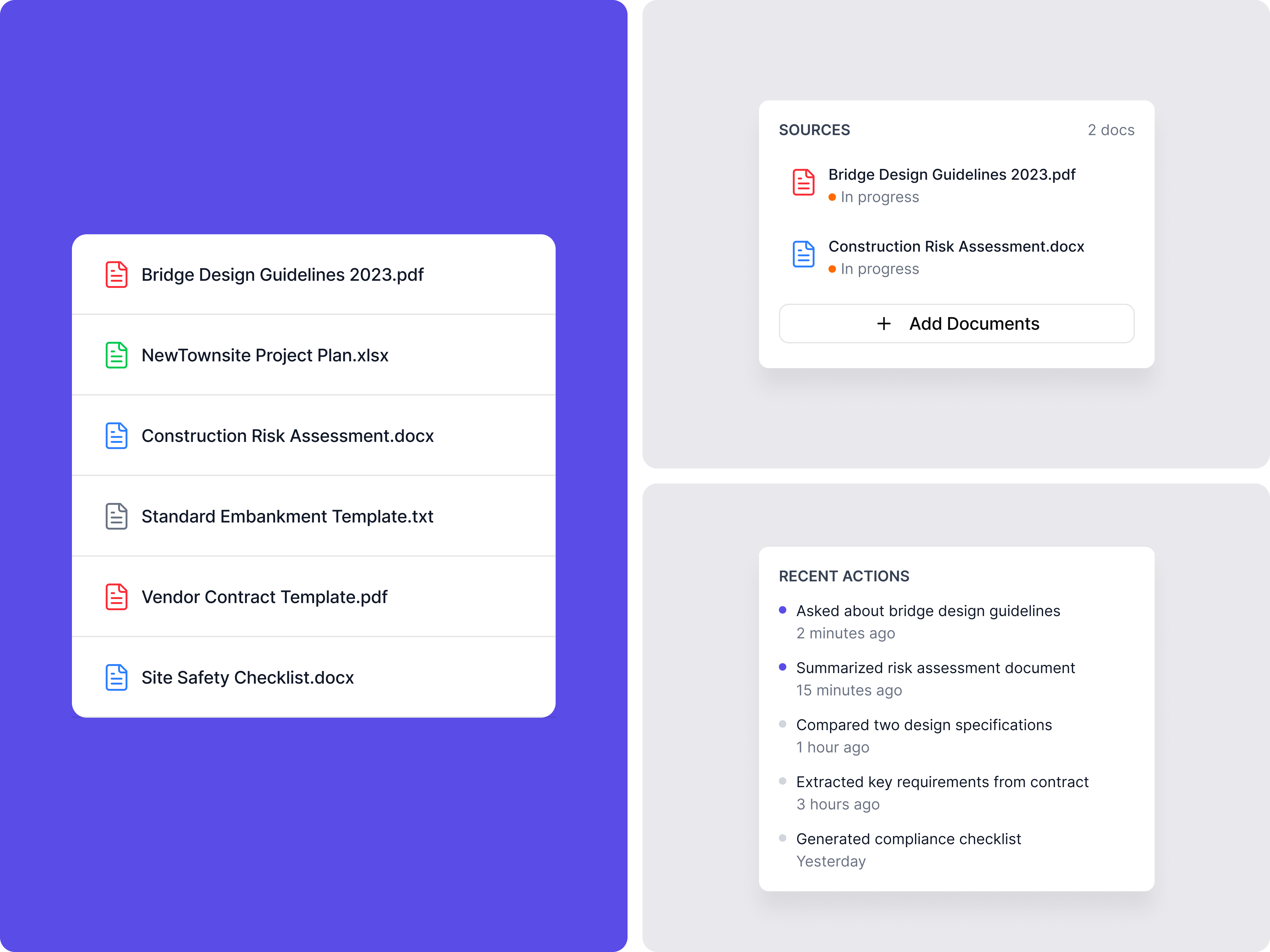 Document Intelligence Platform artificialintelligence b2bdesign chatui dashboarddesign documentmanagement enterprise knowledgebase productdesign saas uidesign uxdesign webapplication webdesign