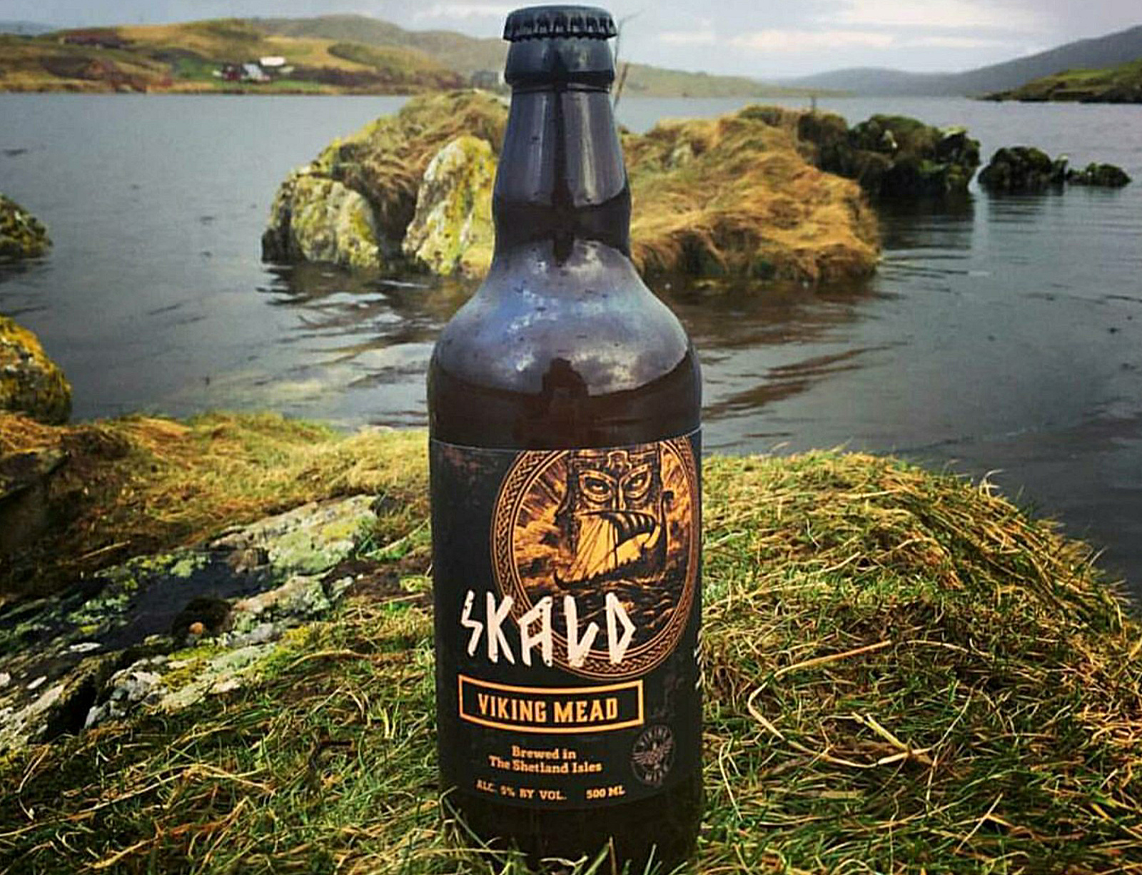 SKALD / Viking Alcohol Mead / Scotland packaging design упаковка