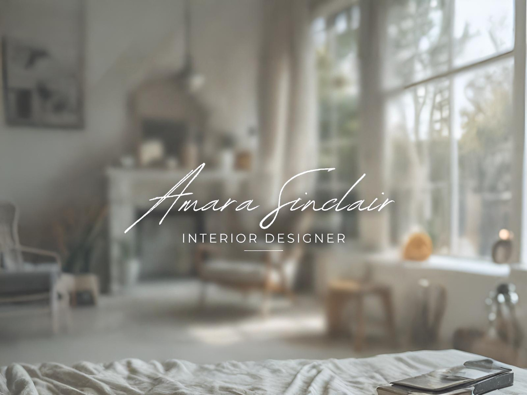 Example of Elegant Custom Calligraphy Logo Design