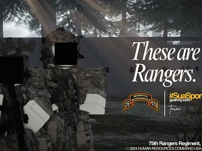 USAR - 75th Rangers Regiment Propaganda canva design graphic design