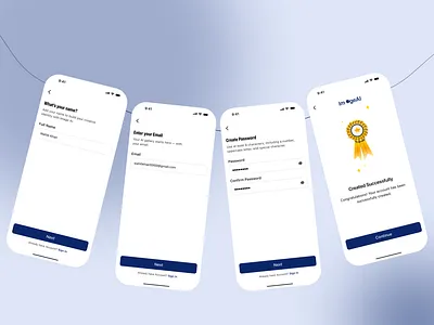 SignUp UI - AI Image Generator App account accountcreation createaccount login passwordui signin signup textfield