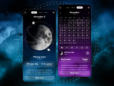 Selene iOS Mobile App app branding design graphic design illustration logo typography ui ux vector