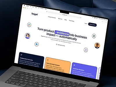 Bagel AI — SaaS B2B AI-native Product Intelligence Platform ai conversion design design figma saas ui ui design uiux design user experience user experience design user interface user interface design ux ux design web design