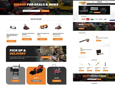 P&P Small Engines Website Design briggs stratton cub cadet des moines engine iowa lawn mower lawn mowing website lawn mowing website design mower parts snow blower snow plow stihl toro