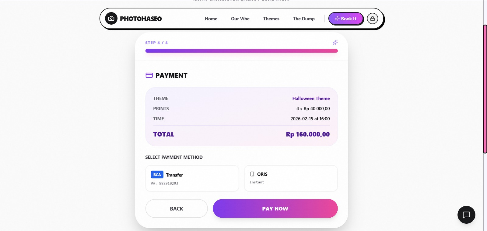 Example of Website Creation 