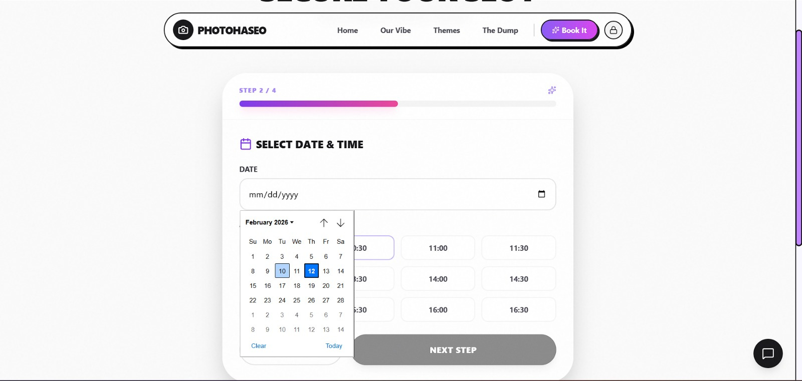 Example of Website Creation 