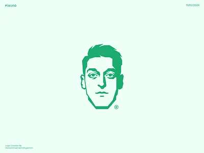Mesut Özil Character Logo Design brand mark branding character logo face logo football logo footballer logo logo logo design logo mark mesut ozil character logo mesut özil minimal modern personal brand logo personal brand mark pixuno