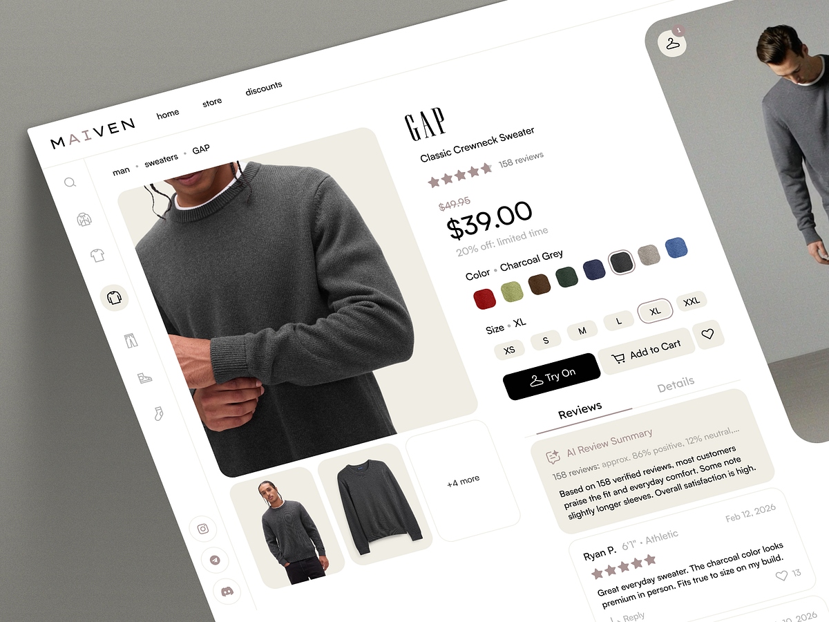 AI-Powered Virtual Try-On for Multi-Brand E-Commerce Image 2