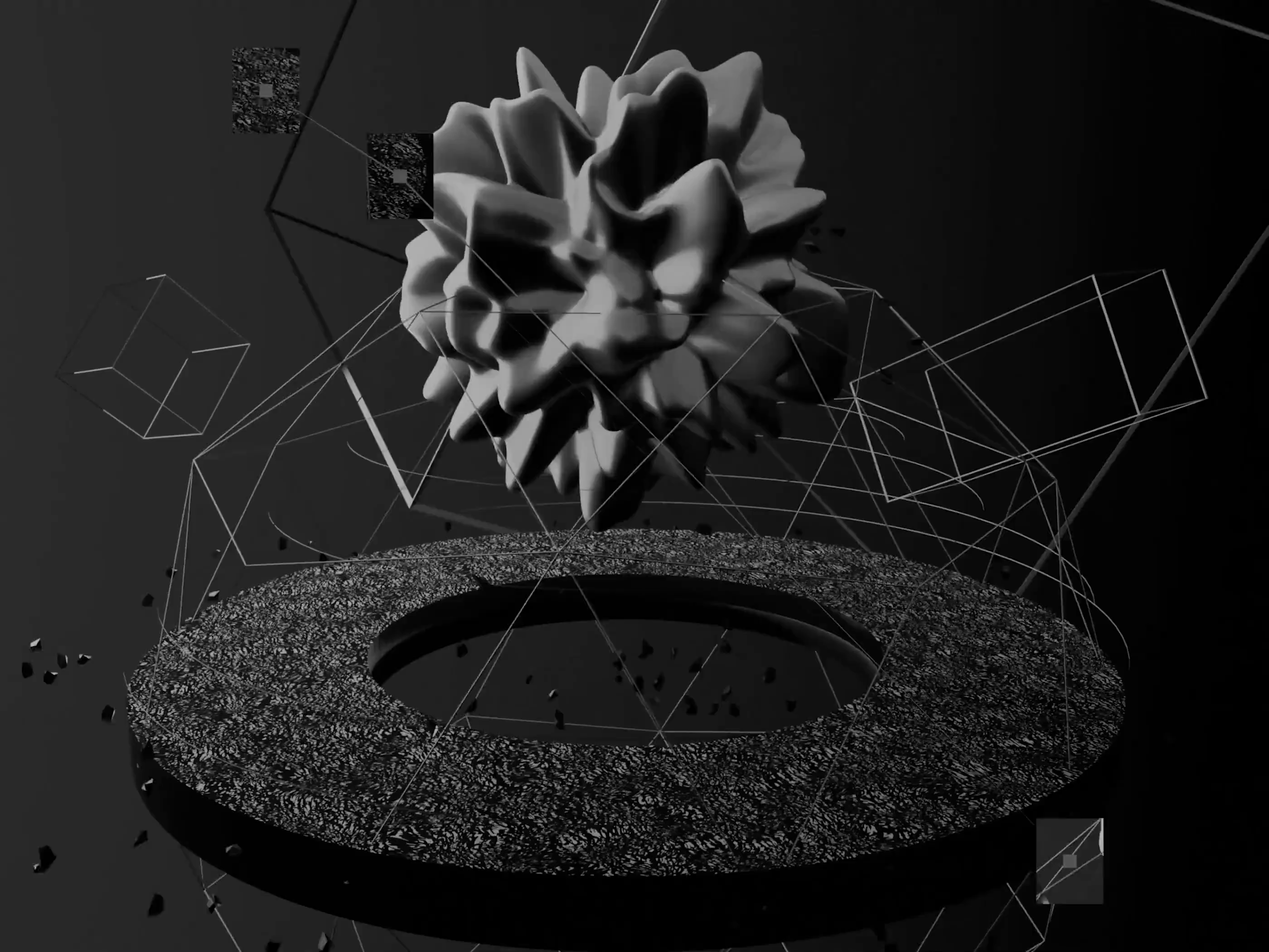 Void Frequency / Audio-Reactive Visual System