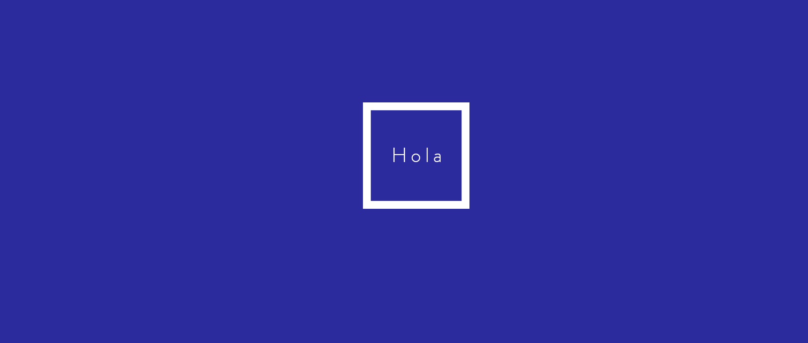 GIF "Hola" MA_GA Films