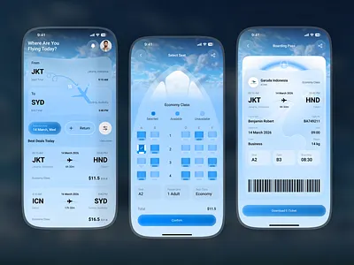 Flight Booking Mobile App air tickets aircraft airline app airlines mobile app app app design boarding pass flight flight app flight app ui flight booking flight booking app lights tickets app mobile mobile app online booking searching flights ticket booking