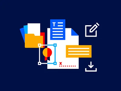 document templates illustration customise document edit icon illustration legal