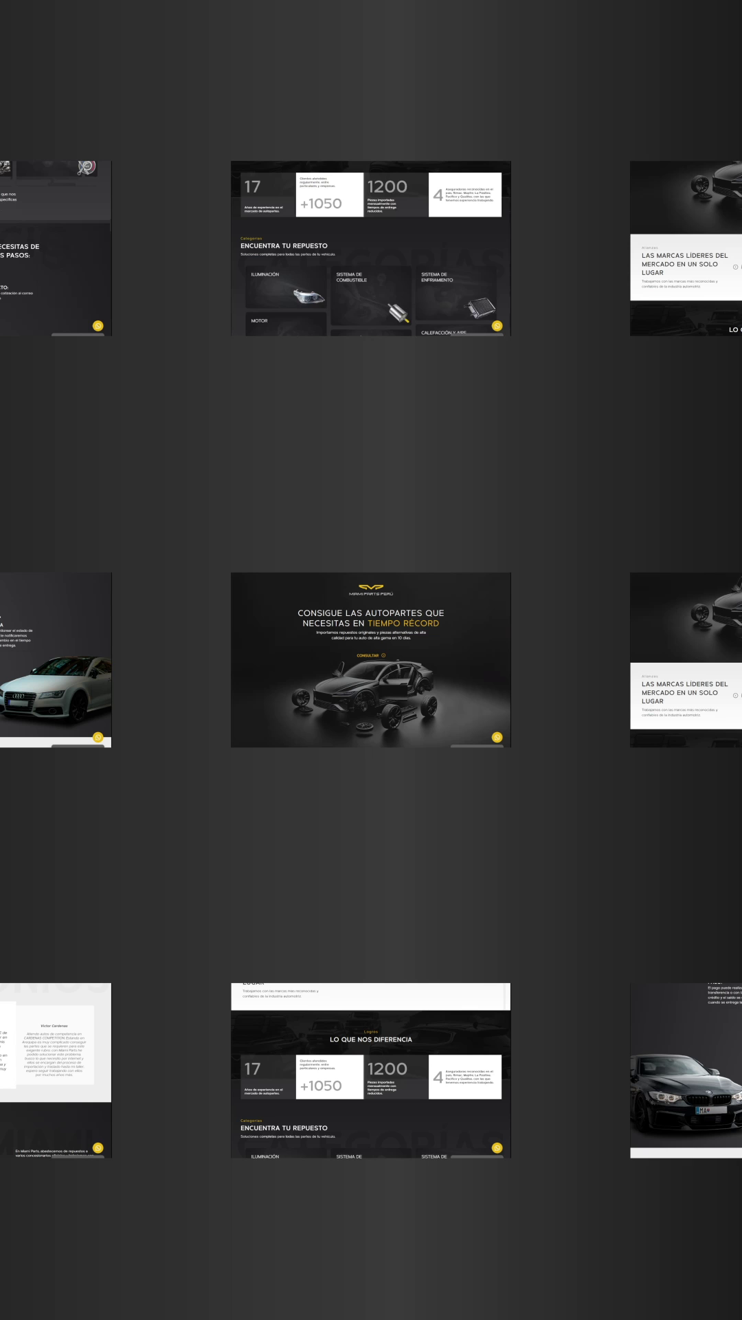 Miami parts - Web