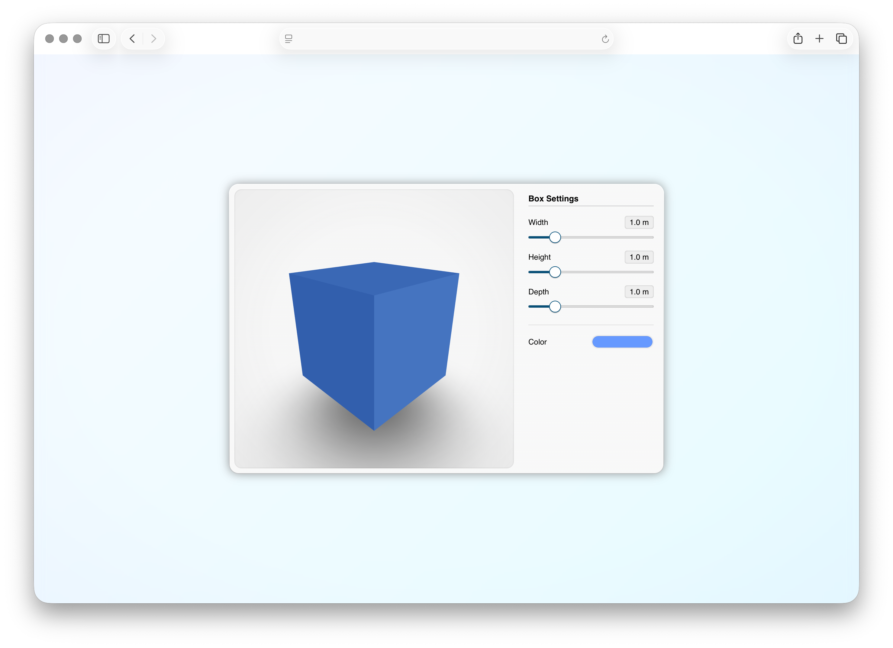React Three Fiber Box Customizer