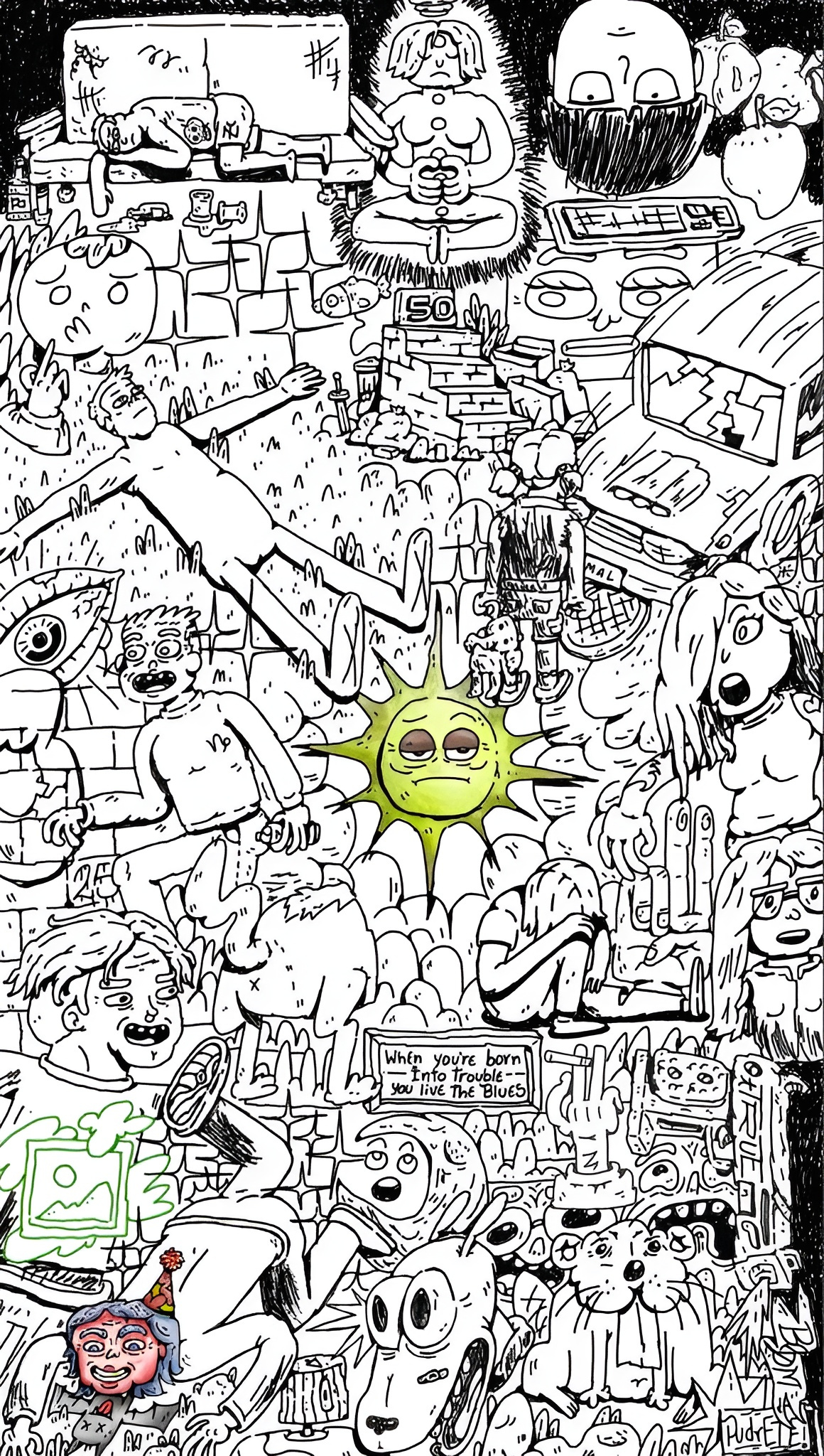 Paper Escape cartoon comic dailysketch design digital art digital illustration doodle doodleart handdrawn illustration illustrations manga mindfulness sketch