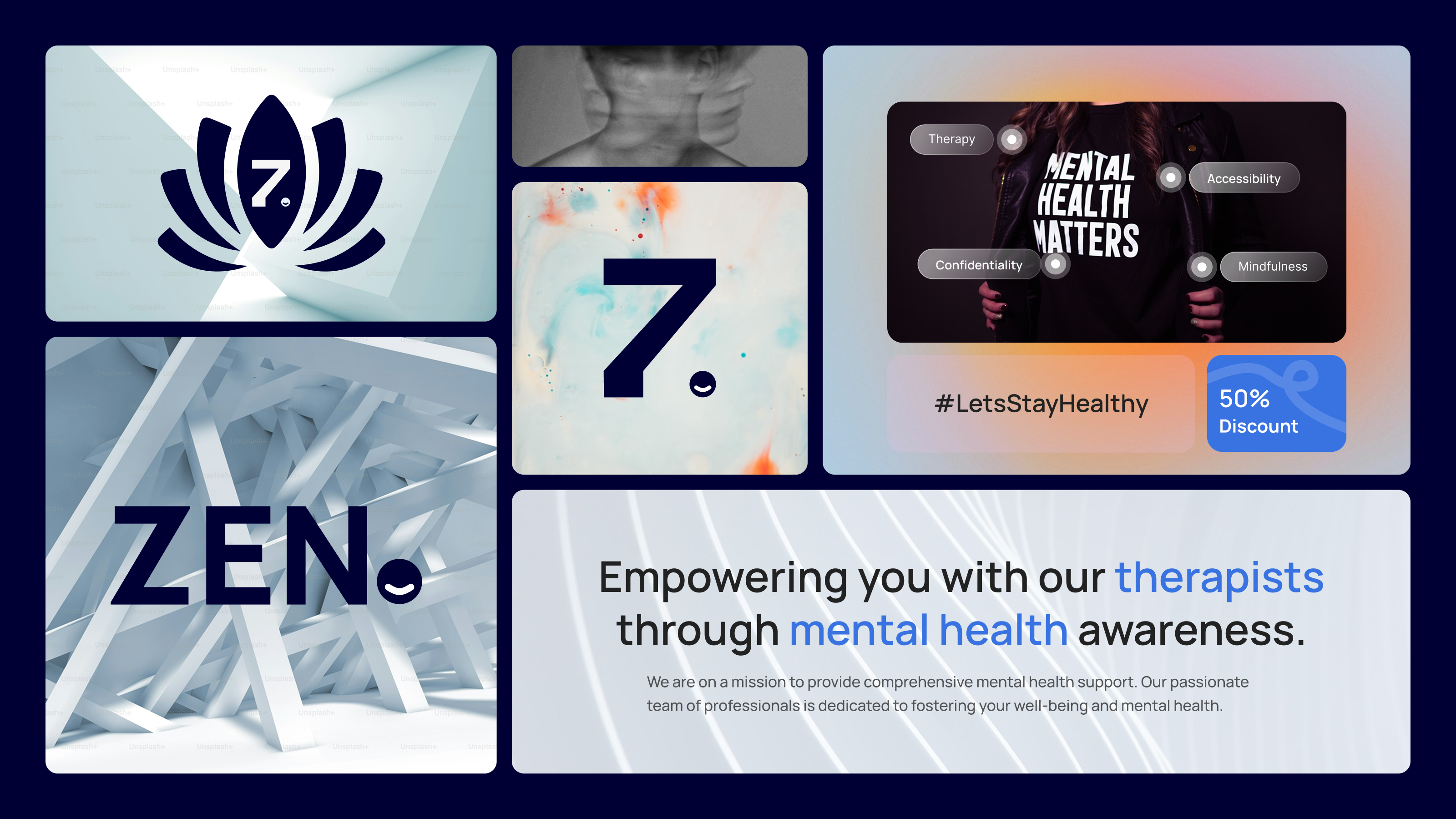 Presenting Zen. app branding case study design illustration logo typography ui ux