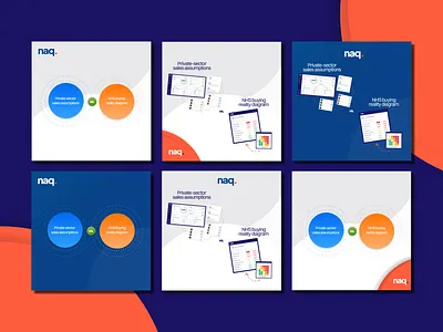 Social Media Posts Mockup branding design graphic graphic design illustration logo manypixels ui ux vector