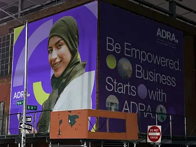 ADRA Abu Dhabi - Design Campaign branding graphic design logo