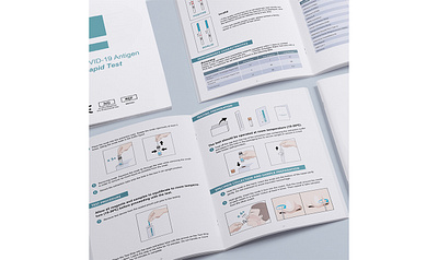 Instruction manual with illustration design graphic design illustration vector