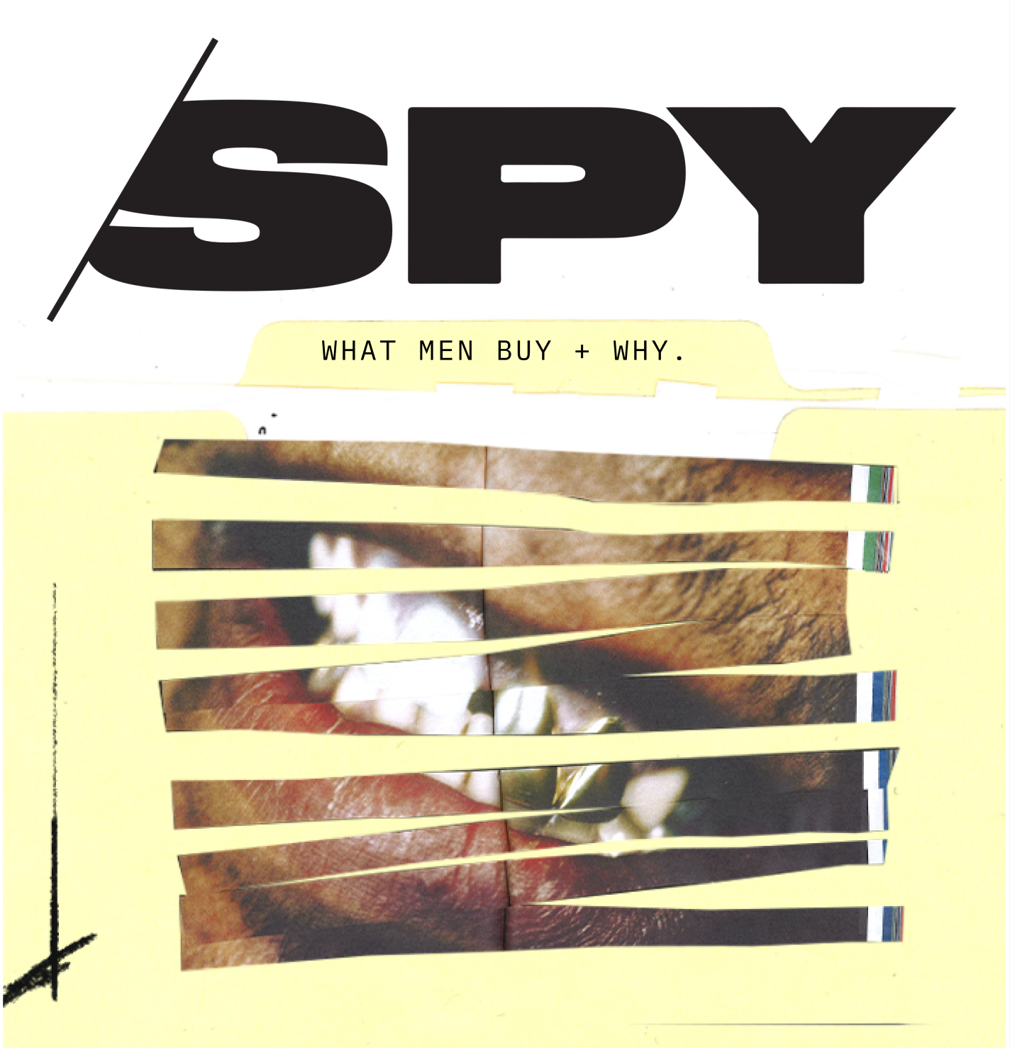 Analog Collage: SPY Newsletter Hero 2 analog branding collage design editorial hero illustration newsletter punk scan