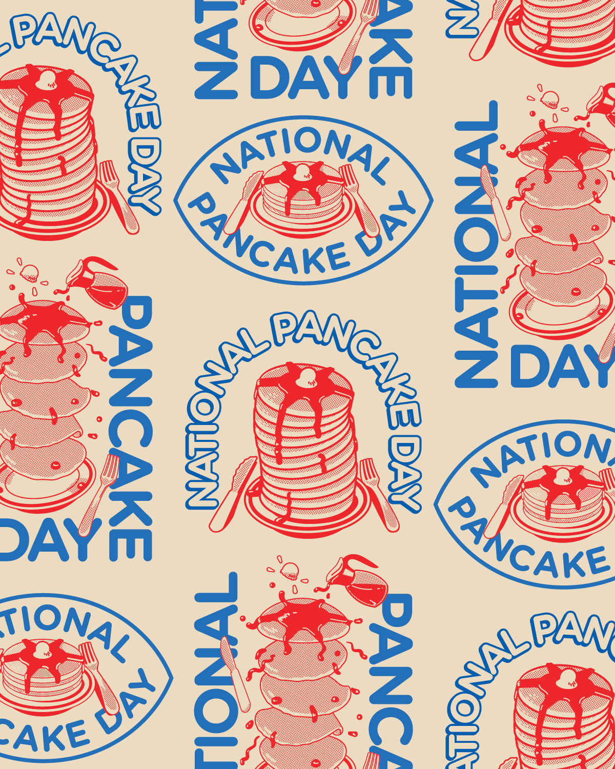Example of IHOP Pancake Day Branding