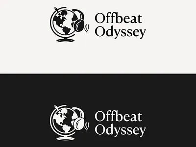 Offbeat Odyssey-Logo Design adobe branding design design logo graphic design illustration logo logo design ui vector