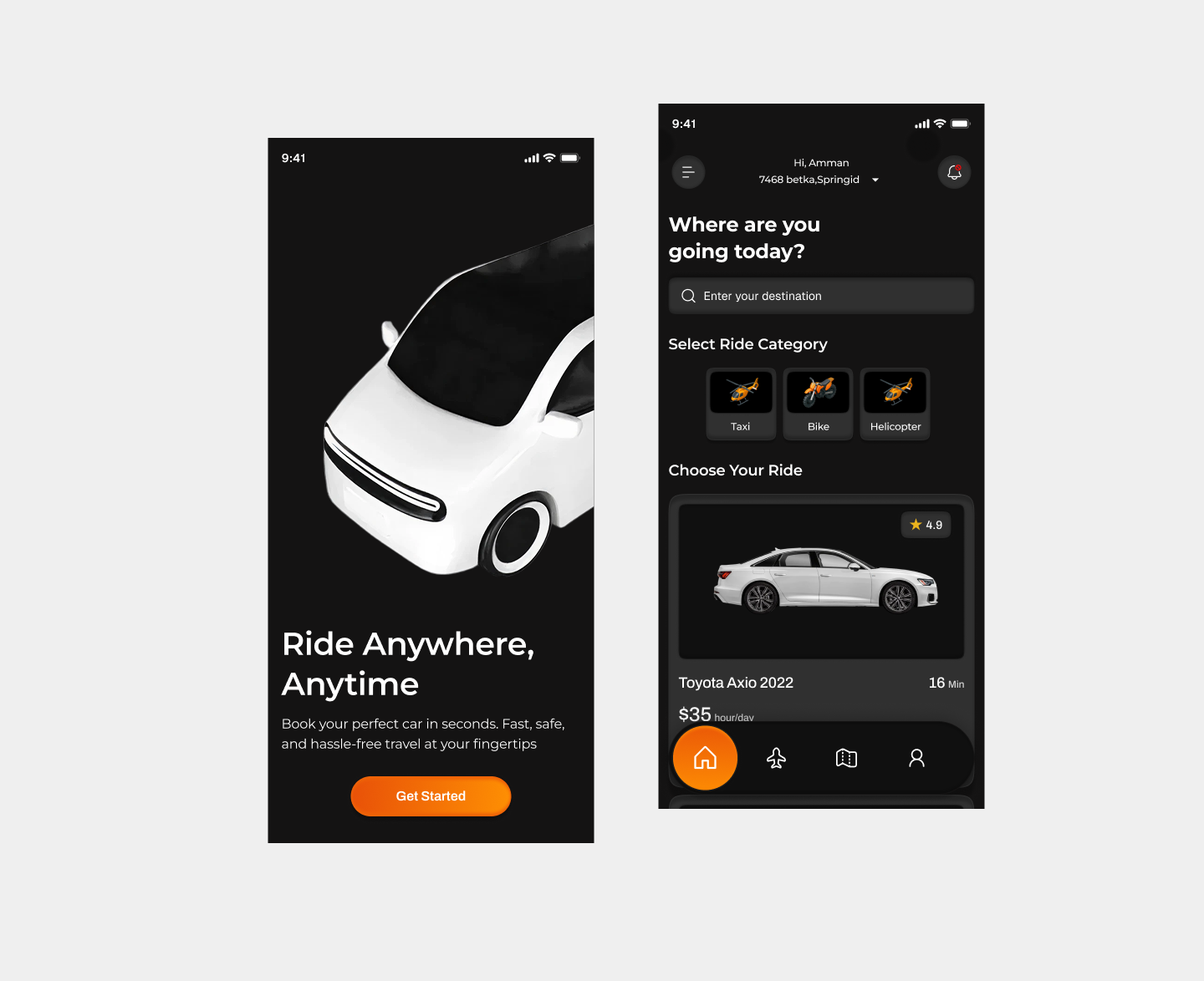 Electric Ride Sharing App Design app bike rental car rental electric electric car electric car rental luxury car rental rent a car ride ride sharing ride sharing app taxi taxi rental ui ux