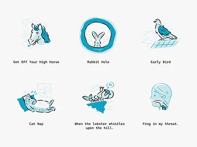 Idioms illustrations animal icons book illustrations branding business concepts cat design duotone icons filled illustrations flat hand darwn illustrations horse icons idioms illustration logo outline style spot illustrations vector vector illustrations website illustrations
