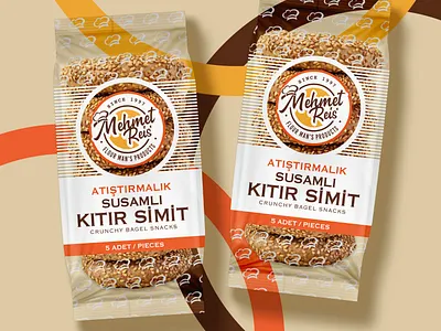 BAGEL SNACKS PACKAGING DESIGN bagel branding creative design grafik tasarım graphic graphic design labeldesign logo packaging packaging design sncaks