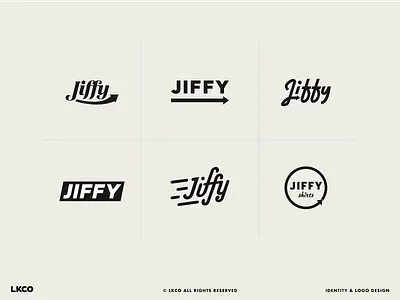 Jiffy Logo & Brand Identity – Concepts branding graphic design logo
