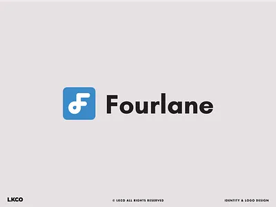 Fourlane Logo & Brand Identity Design — Concepts branding design graphic design logo typography