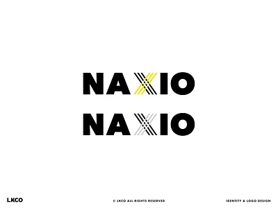 Naxio Logo & Brand Identity Design — Final branding design graphic design logo