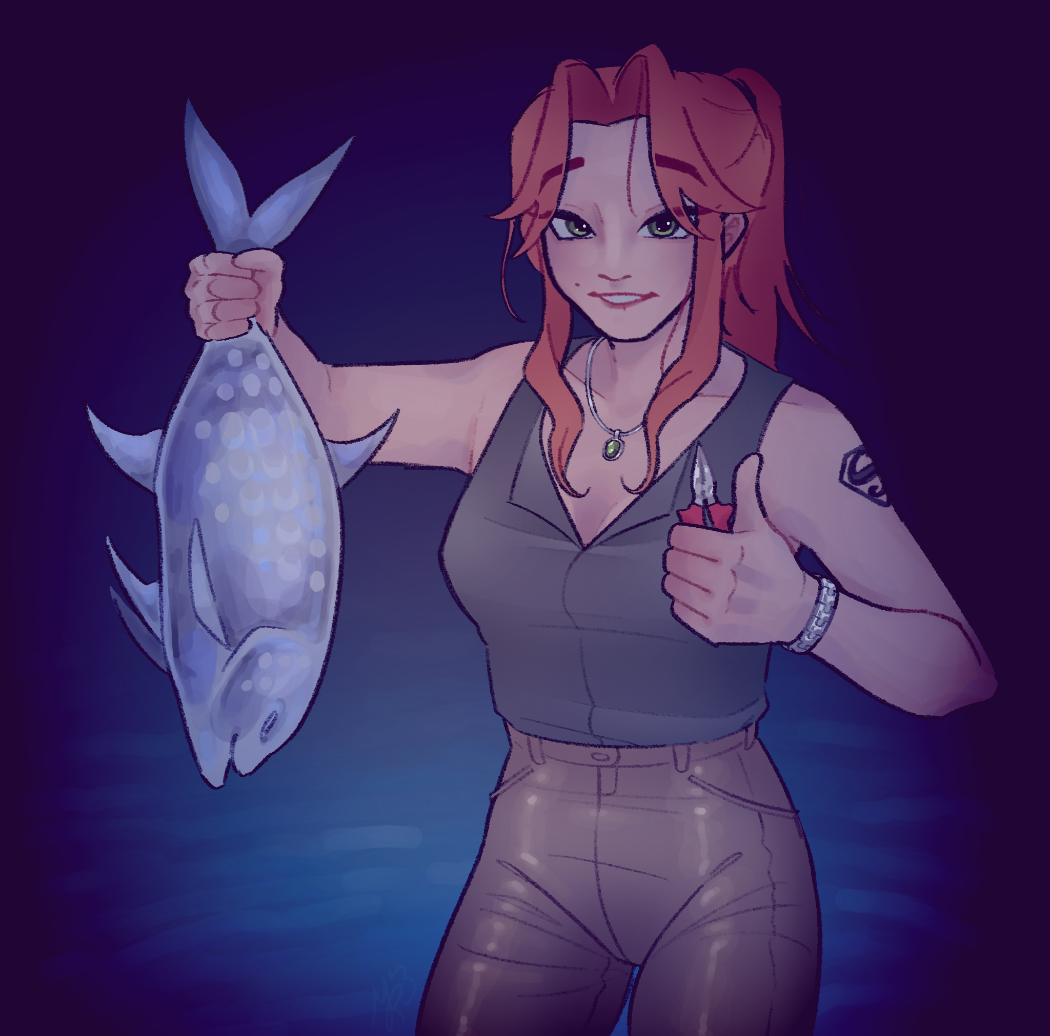 🐟🐟🐟 2d art character art character concept character design design illustration procreate