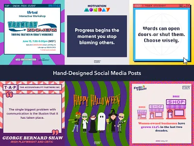 TAP - Custom Social Media Posts