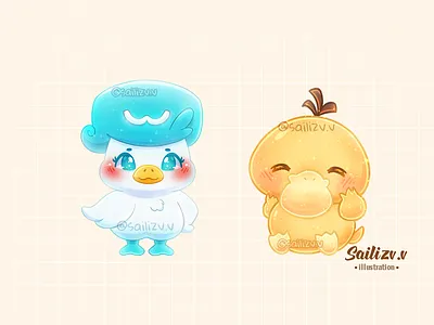Pokemon Fanart by sailizv adorable adorable lovely artwork concept creative cute art design digitalart illustration