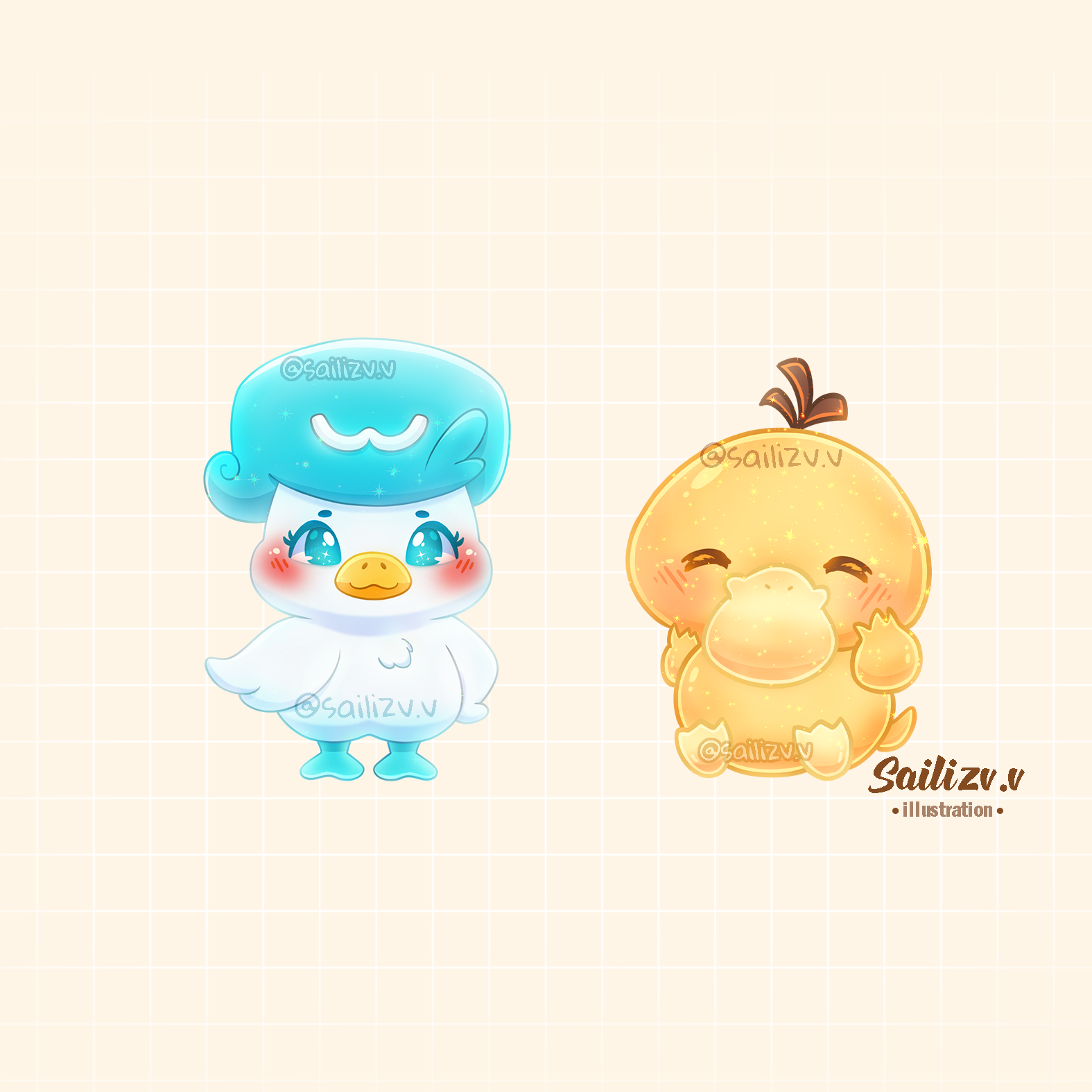 Pokemon Fanart by sailizv