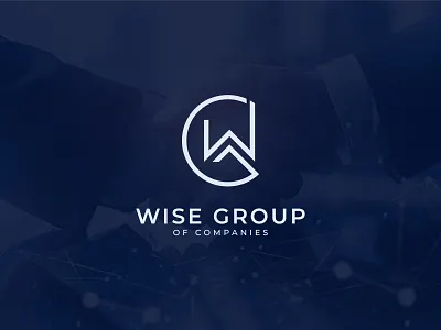 Modern monogram logo design for Wise Group brand identity branding business branding corporate logo dribbble geometric logo graphic design identity design logo design logo designer logodesign luxurybranding minimalist logo minimallogo modern logo monogram logo typography logo